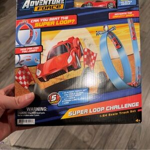 Adventure Force Super Loop Challenge Track Set - Red